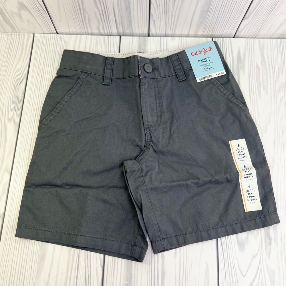 Cat and Jack Boys' Flat Front Shorts